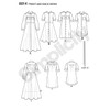 Simplicity 8014 Women's Shirt Dress Sewing Patterns, Sizes 6-14