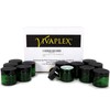 Vivaplex, 12, Green, 2 oz, Round Glass Jars, with Inner