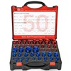 Comfylichi 50 Pcs Nut and Bolt Thread Checker - 27