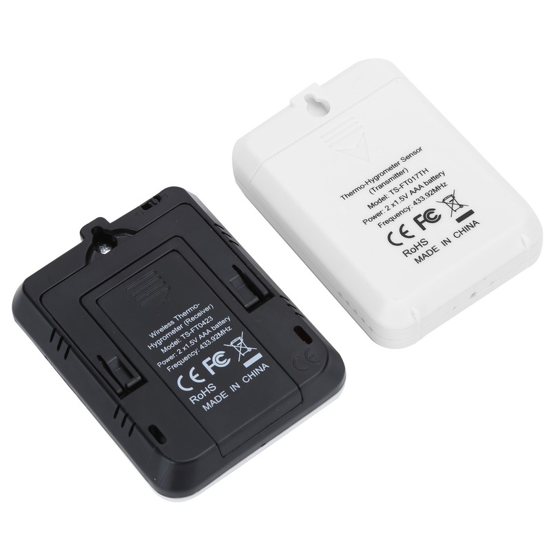Wireless Digital Hygrometer Thermometer Indoor Outdoor Portable Electronic Temperature Humidity