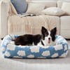 JOEJOY Medium Dog Bed Medium Size Dog, Rectangle Washable Orthopedic