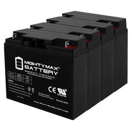 Mighty Max Battery 12V 22AH Battery for Die Hard Portable Jump Starter 1150-4 Pack