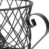 Iron Coffee Pod Holder Organizer Large Capacity Coffee Capsule Storage