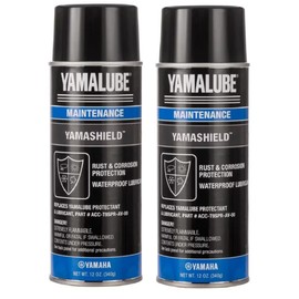 YAMAHA Original OEM Yamalube ACC-YAMSH-LD-00 Rust and Corrosion Protection Waterproof Lubricant Yamalube OEM - (2) 12 oz Spray Cans…