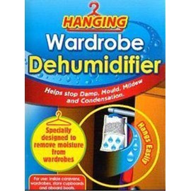 3 X Interior Hanging Wardrobe Dehumidifier By AirWise - Helps Stop Damp