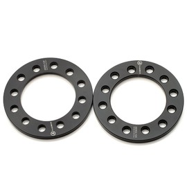 VLAOSCHI Black Forged 6x5 6x120 6x127 Wheel Spacers 1/2 Inch (12mm) Compatible with Chevy GMC 6 Lug for 2002-2009 Trailblazer | 2015-2022 Colorado | 2018-2022 Traverse | 2002-2009 Envoy - Pack of 2