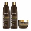 3 Pack KATIVA Macadamia Shampoo 355mL+Acondicionador 355mL+Tratamiento Intensivo 300mL