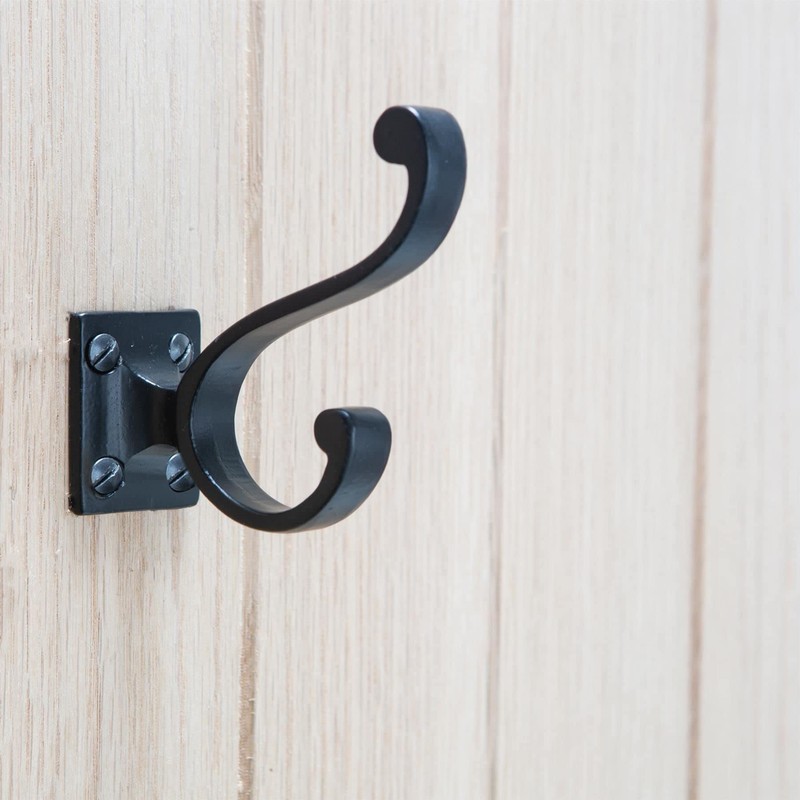 Hammer and Tongs - Square Back Hat & Coat Hook