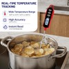 LONICERA Digital Candy Thermometer with Pot Clip, 11-Inch Probe, Red