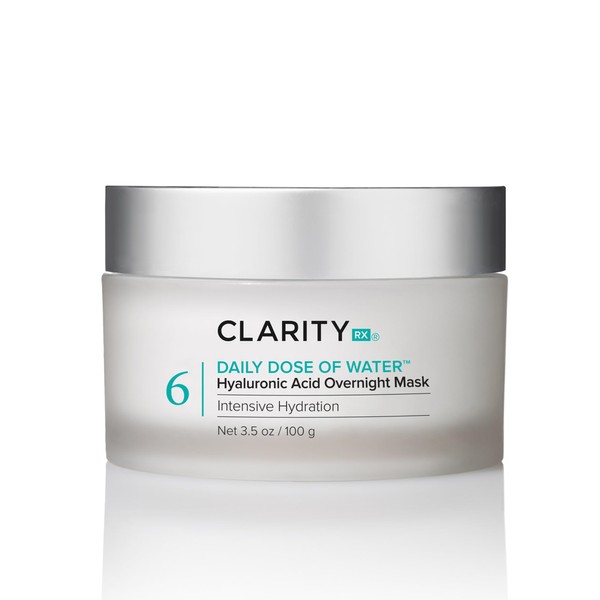ClarityRx Daily Dose of Water Hyaluronic Acid Overnight Face Mask