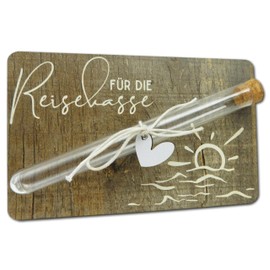 Geldgeschenk für die Reisekasse I Originelles Geld Geschenk I Urlaub Reisen Flitterwochen I Geldgeschenke für Reiseliebhaber I Urlaub Urlaubskasse Geldverpackung I Geschenk I Geld verschenken