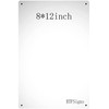 BTFSigns 8" x 12" No Speed Limit Aluminum Sign -