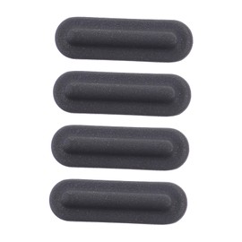 KONTONTY 4pcs Bottom Shell Rubber Cushion Laptop Rubber Feet Rubber Pads Black Notebook Door Bumpers Rubber Feet for Laptop Computer Bottom Feet Laptop Feet Pads Laptop Feet Bottom Pad Plug