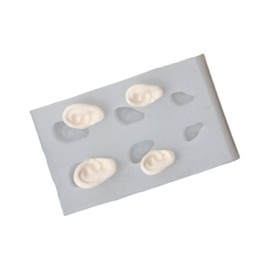 Cute Ear Silicone Mould for DIY Pottery Clay Crafts Doll Ears Mold Ornaments Molds for Epoxy Resin DIY Crafts Jewelry