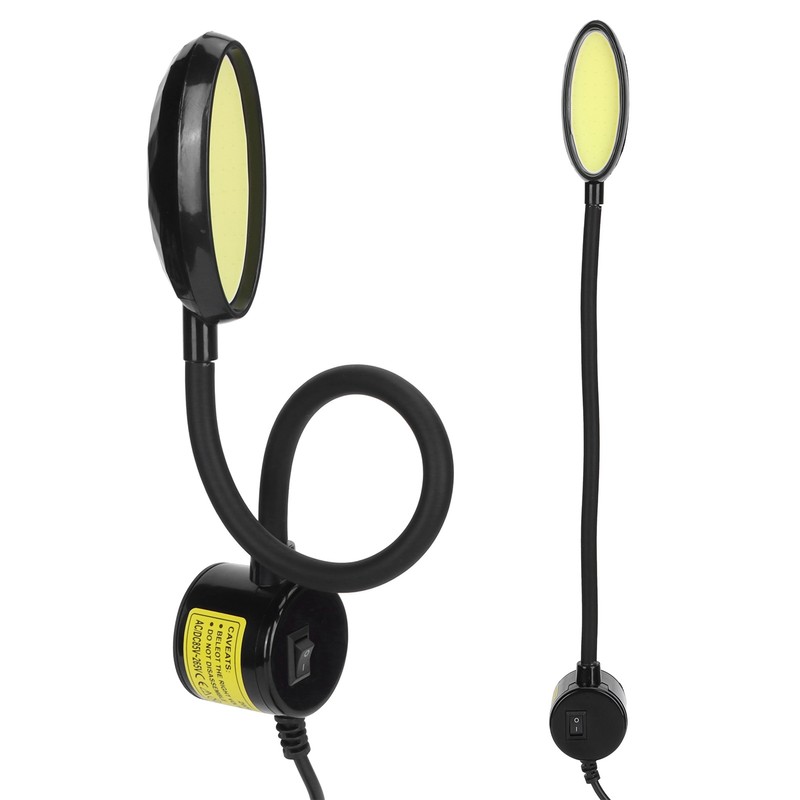 COB 8W Sewing Machine Light 48LED Gooseneck Lamp with Magnetic