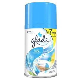 Glade Automatic Spray Refill - Clean Linen 6.2 oz. (Pack of 6) by Glade