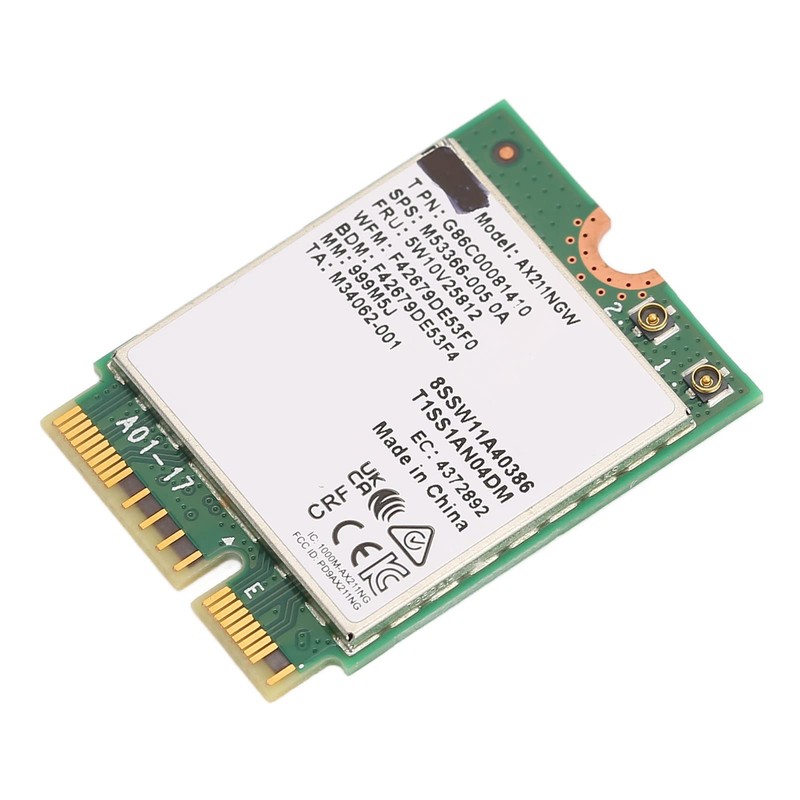 AX210NGW Wireless WiFi Card, M.2 Network Card M.2 Key E