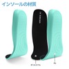 LA SUNCHER Insole, Shock Absorption, No Fatigue, 3D Arch Support,