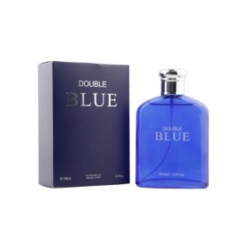 Royal Fragrance Double Blue Eau De Toilette Natural Spray 3.3 oz
