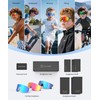 KALIYADI Kids Polarized Sunglasses Youth-Baseball-Sunglasses: Boys Girls Sport Running UV400