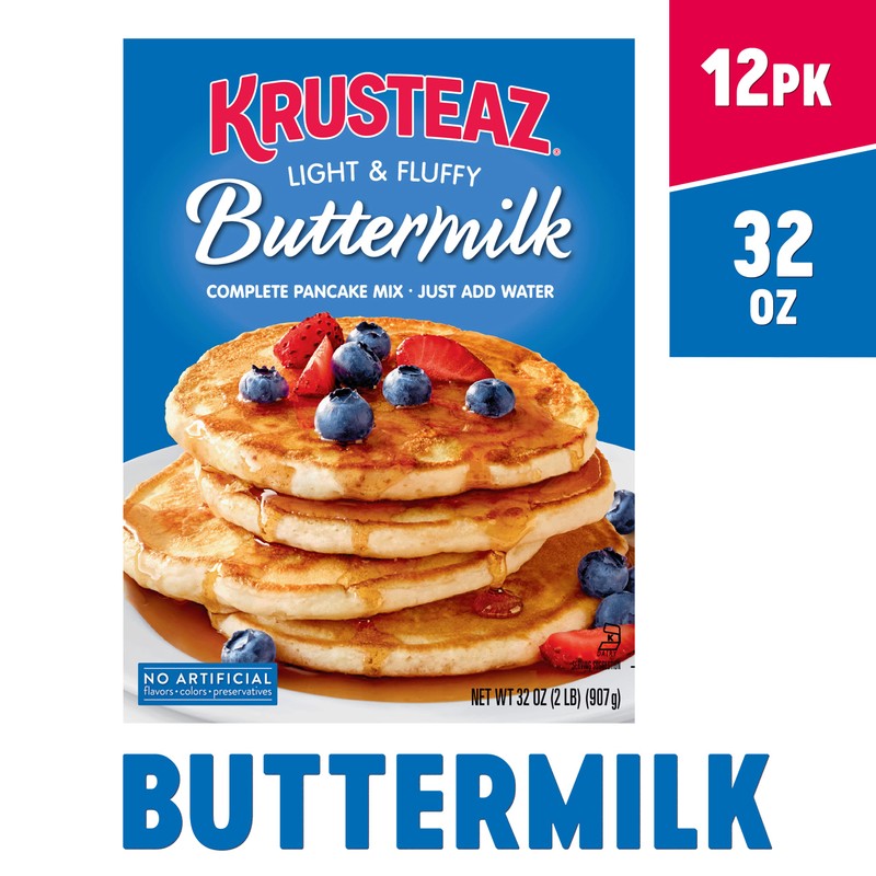 Krusteaz Light & Fluffy Buttermilk Pancake Mix - No Artificial