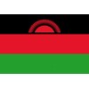mrdeco Metall Schild 12x18cm gewölbt Malawis Flag of Malawi Schild