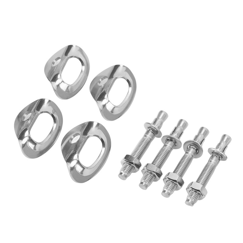 4 Pair Climbing Hanger Stainless Steel Wear Resistant High Load