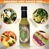 Green Belly Hot Sauce: uses Cilantro, Habanero, Garlic & Organic