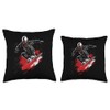 Freestyle Snowboarder Throw Pillow