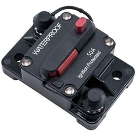 Install Bay Circuit Breaker Manual Reset Ip67 Rated - 50 Amp