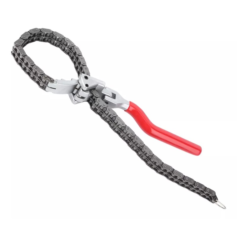 común (uso) Llave De Filtro De Aceite Tipo Cadena 13,8in