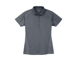 SPORT-TEK Women's Dri-Mesh Pro Polo Steel