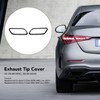 Exhaust Tip Cover Trims Bezel Replacement for Benz C‑Class W206