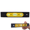 Torpedo Spirit Level, 3 Bubble 45°,90°,180°, Leveller with Vertical Horizontal