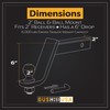 GusHill USA GH45064 Trailer Hitch Mount with 2-Inch Ball &