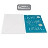 American Greetings Hanukkah Cards, Happy Hanukkah (6-Count)