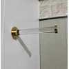 Morco Deco Wall Mounted Clothes Hook – Polished Brass Finish,