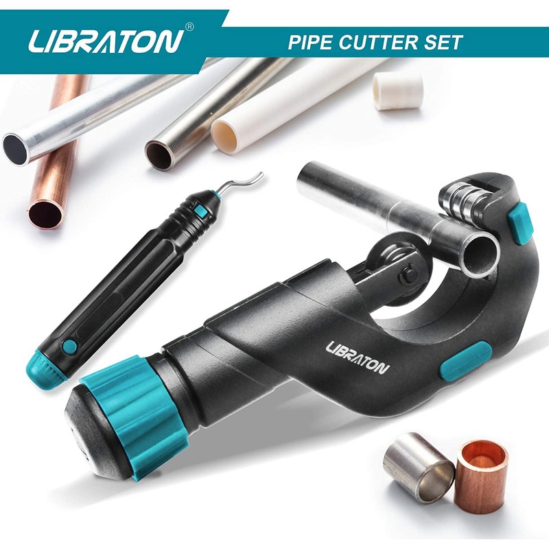 LIBRATON 2-Piece Pipe Cutter Replacement Blades for Large Pipe Cutters,