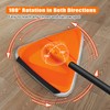 JEHONN Wall Mop with Long Handle 80 inches, Upgraded 180°