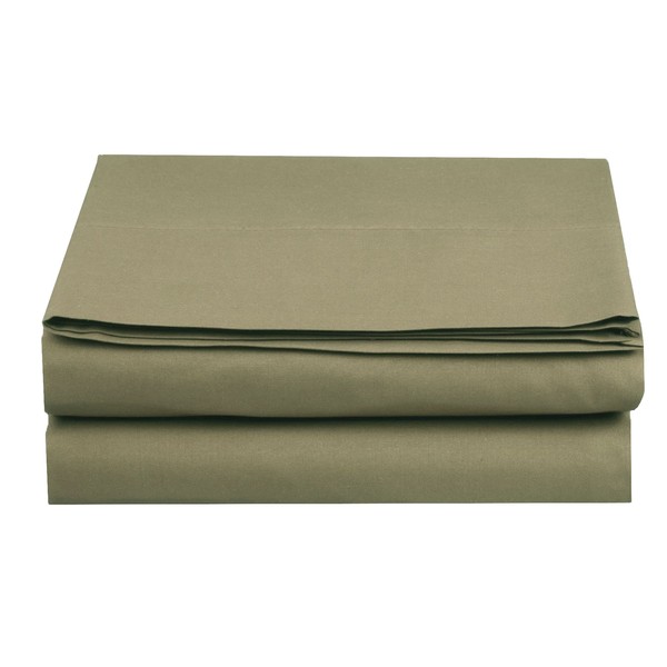 Elegant Comfort Premium Hotel Quality 1-Piece Flat Sheet, Luxury &