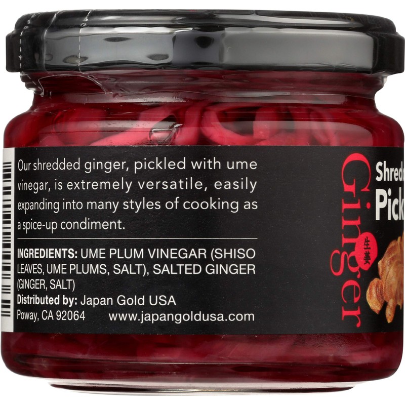 Muso From Japan Shredded Pickled Ginger, 4.9 Oz