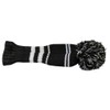 Longridge Men's Pompom Golf Head Cover White/Black,