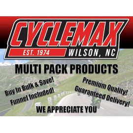 Cyclemax Six Pack compatible with Honda GN4 10w30 4-Stroke Engine Oil 08C35-A131M02 Contains Six Quarts and a Funnel