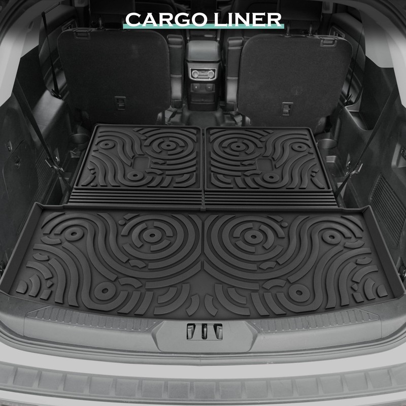 KARPAL Floor Mats Cargo Liner Fit for 2020-2025 Ford Explorer