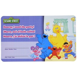 Ginsey Sesame Street Potty Training Rewards Kit, Promote Good Potty Habits