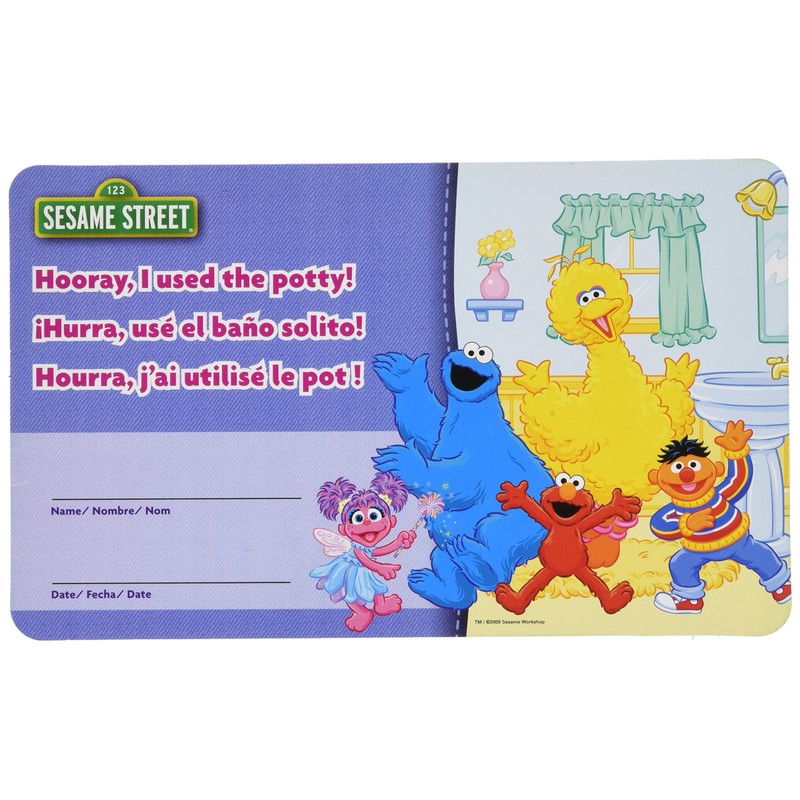Ginsey Sesame Street Potty Training Rewards Kit, Promote Good Potty