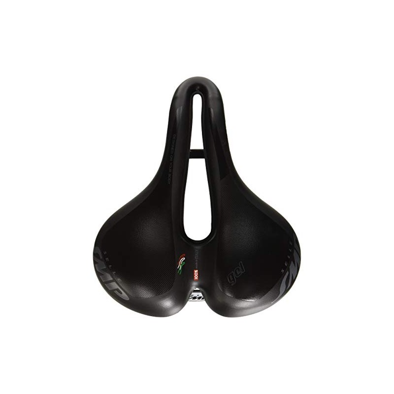 SMP Unisex - Adult Martin Touring Gel Saddle, Black, One
