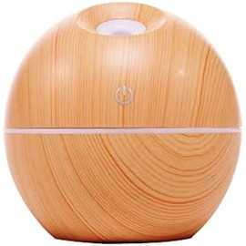 BIG ROOM - Difusor Humidificador Usb Luces Clores Aromaterapia Para Aceites Esenciales Ambiental Capsula De Agua Spa, Dormitorio, Oficina, Hogar