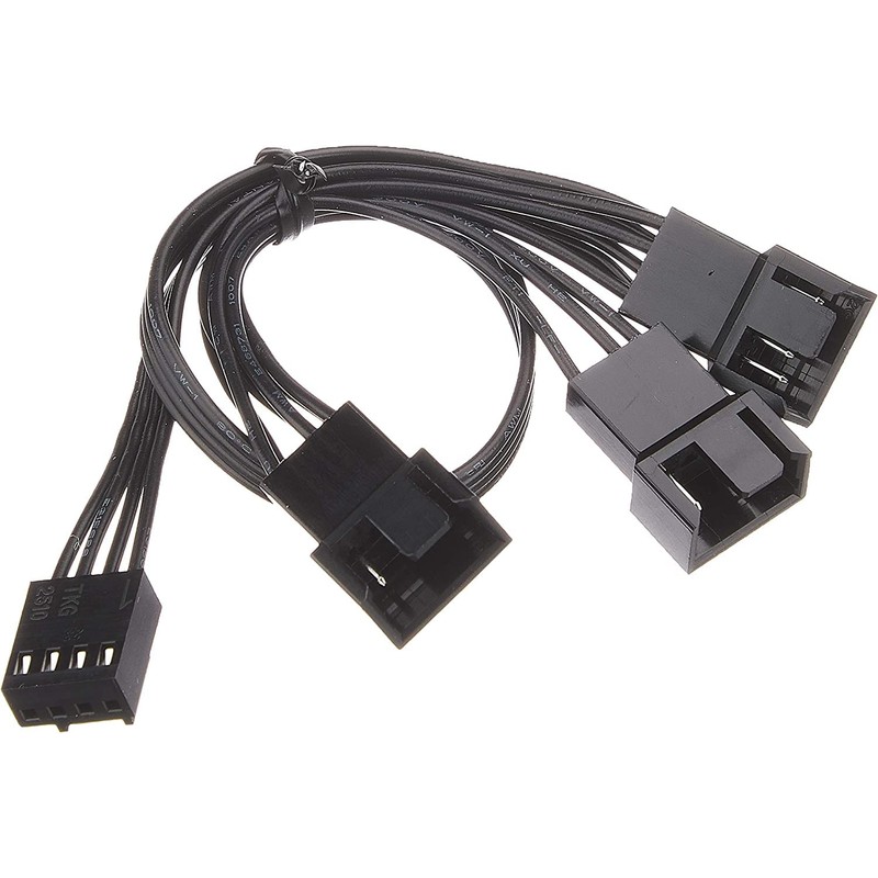 AINEX CA-100A Power Supply for PWM Fan 3-Way Daisy Chain