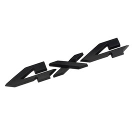 Zhizhong 4x4 Letter Emblem, Matte Black Rear Tailgate Badge Fit for 2019-2022 RAM 1500 2500 3500 OEM